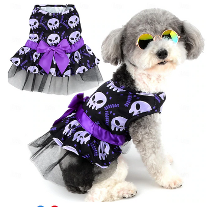Vestido de halloween para mascotas #4