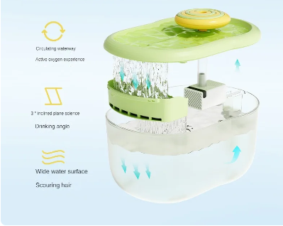 Fuente eléctrica de agua con filtro anti-suciedad 2.2L