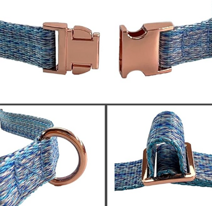 Collar con hebilla de acero resistente