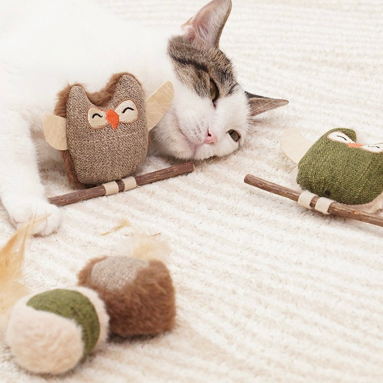 Juguete para gatos de tela con Catnip