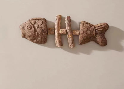 Catnip con forma de pescado para gatos