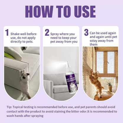 Spray ahuyentador para gatos 120ml
