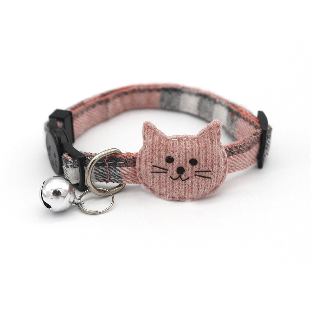 Collar para gatos cara de gatito