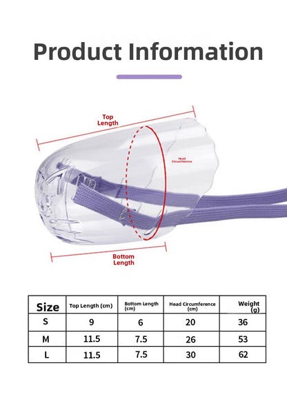 Bozal para gatos de plástico