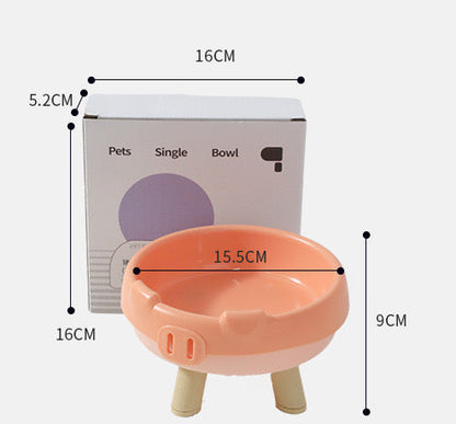 Plato de Plastico estilo cerdito para gatos