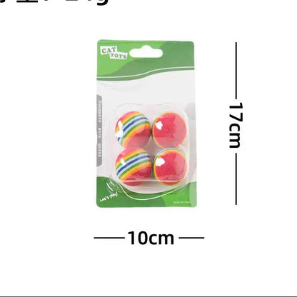 Juguetes para gatos pack de pelotas