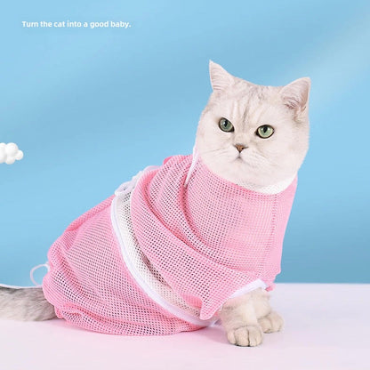 Malla para baño, corte de uñas, limpieza de oído etc de mascotas MODELO #2