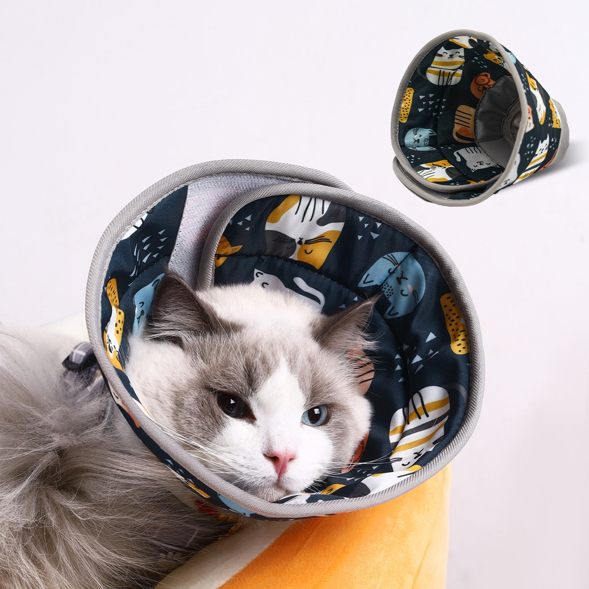 Cono isabelino para mascotas de tela Modelo #CL21