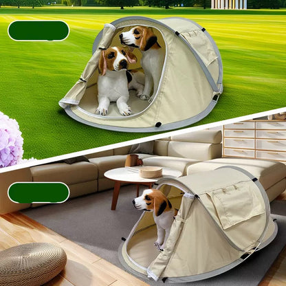 Casita impermeable estilo tienda de campaña impermeable (68*35*30cm)