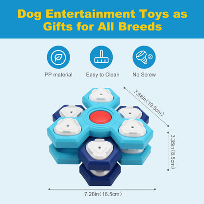 Juguete para perro puzzle interactivo para comer lento