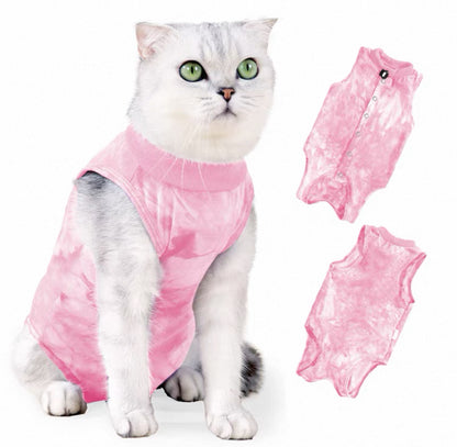 Traje postoperatorio para gatos
