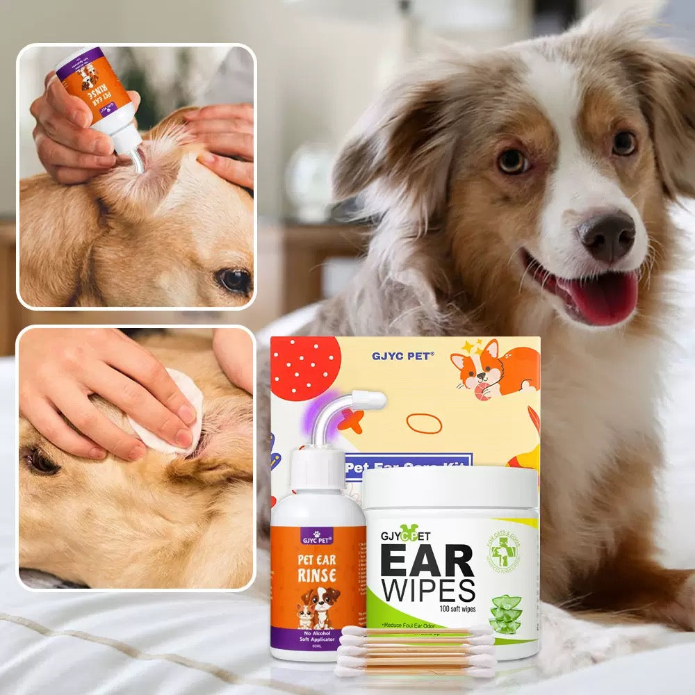 Limpiador de oídos líquido para mascotas 60ml (gatos y perros)