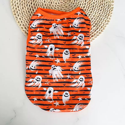 Camiseta de halloween para mascotas