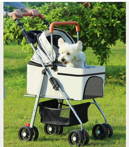 Coche desmontable para mascotas (Soporta hasta 15KG) Modelo GG-808