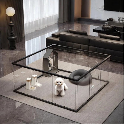 Corral transparente 138cm*93cm*45cm