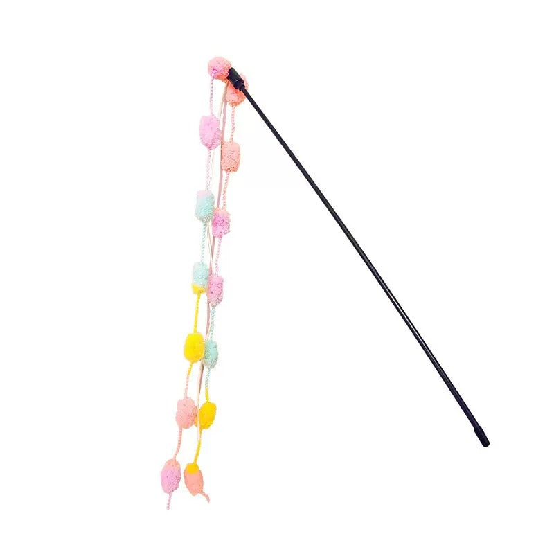 Cañita para gatos de peluche