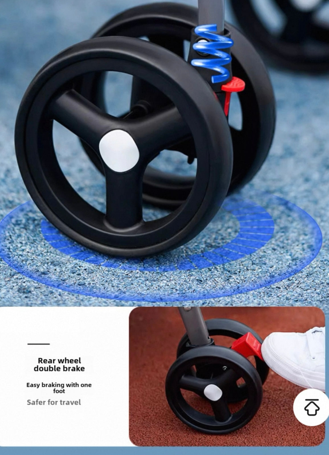 Coche desmontable para mascotas (Soporta hasta 15KG) Modelo GG-808
