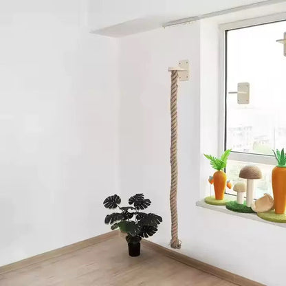 Cuerda de escalada de pared para gatos 1.5M