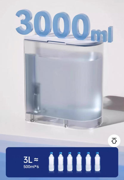 Dispensador inteligente de agua para mascotas recargable 3L