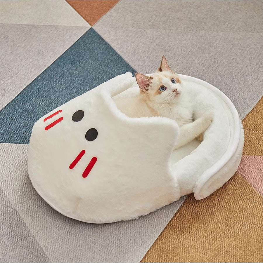 Cama estilo zapato para mascotas (L: 60x36x26cm)