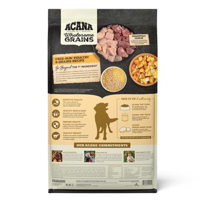 Comida para Perro Acana: Wholesome Grain, Free-run Poultry, 1.8Kg