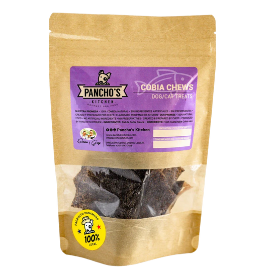 Snacks para Gato y Perro Pancho´s Kitchen: Cobia Chews