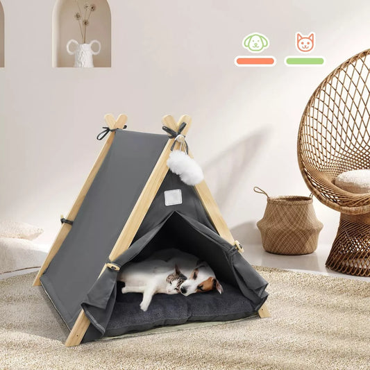 Teepee plegable para mascotas modelo #2