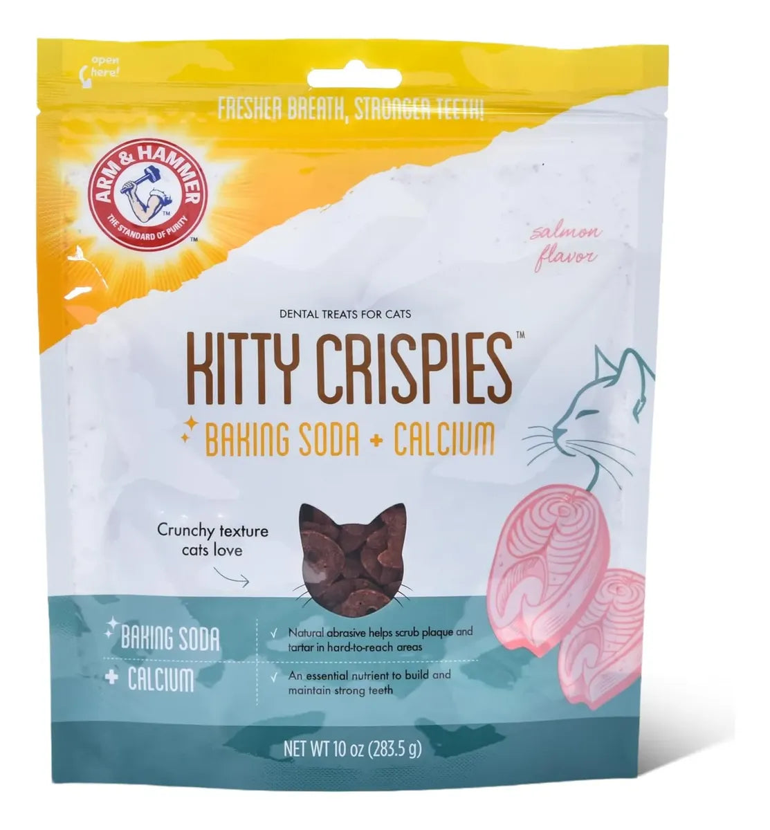 Snacks para Gato Arm & Hammer: Kitty Crispies 2 sabores 20 oz