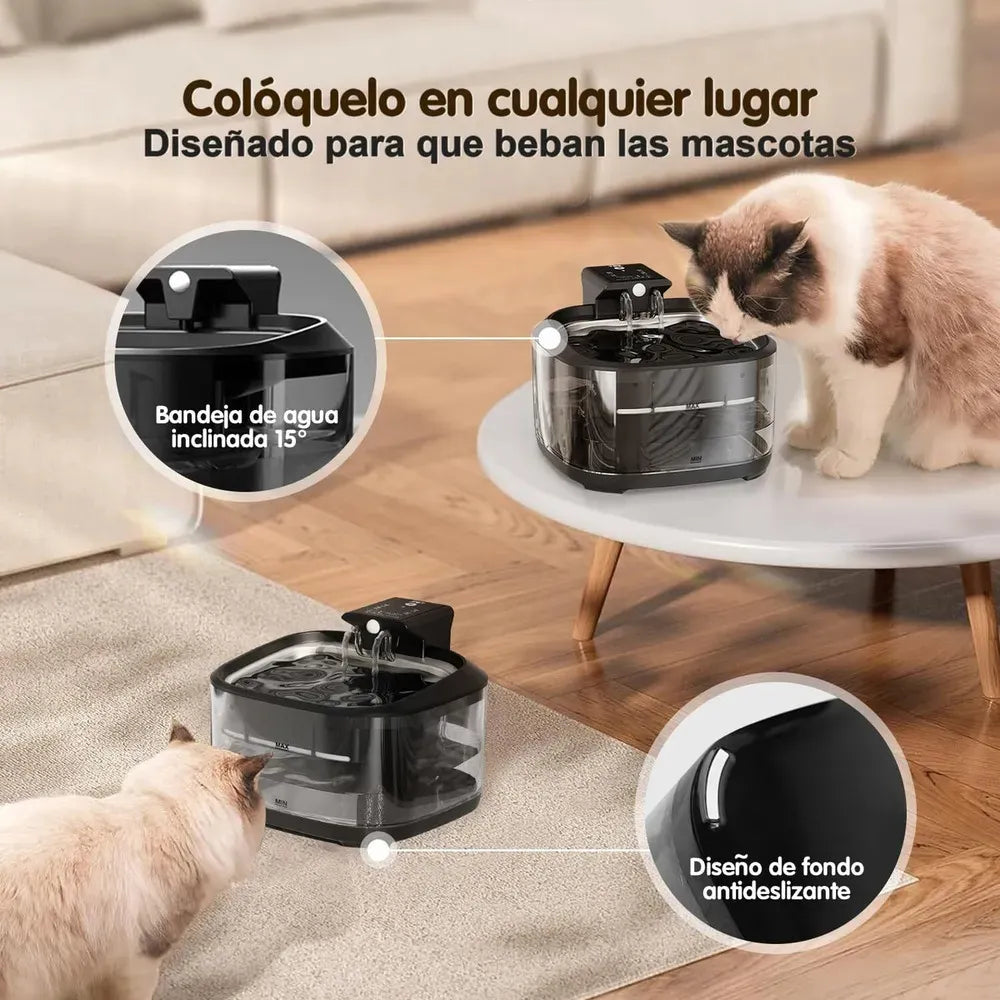 Fuente inalámbrica de 4.5L para mascotas Modelo FT999