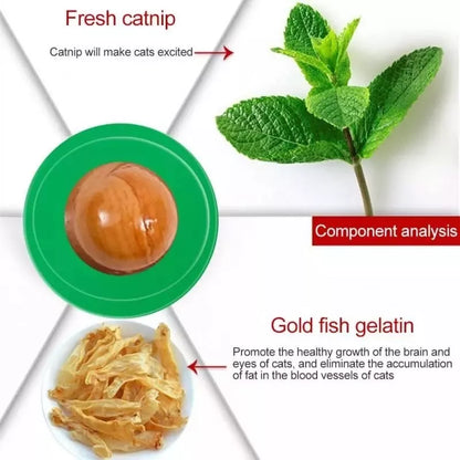 Caramelo Para Gato con catnip y gelatina de pescado