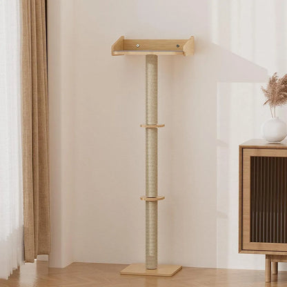 Rascador pilar de cuerda para gatos  134cm de alto TR15