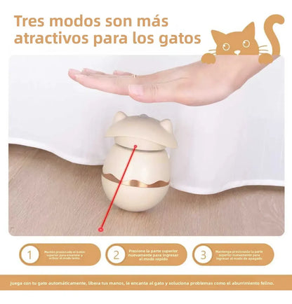 Juguete interactivo de láser recargable para gatos