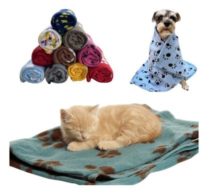 Cobija / Mantitas para mascotas de terciopelo (Tres tamaños)
