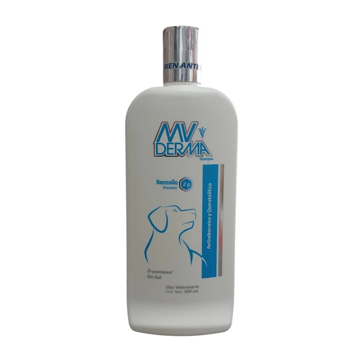 Shampoo MV Derma ANTISEBORREICO Y QUERATOLÍTICO 500ml