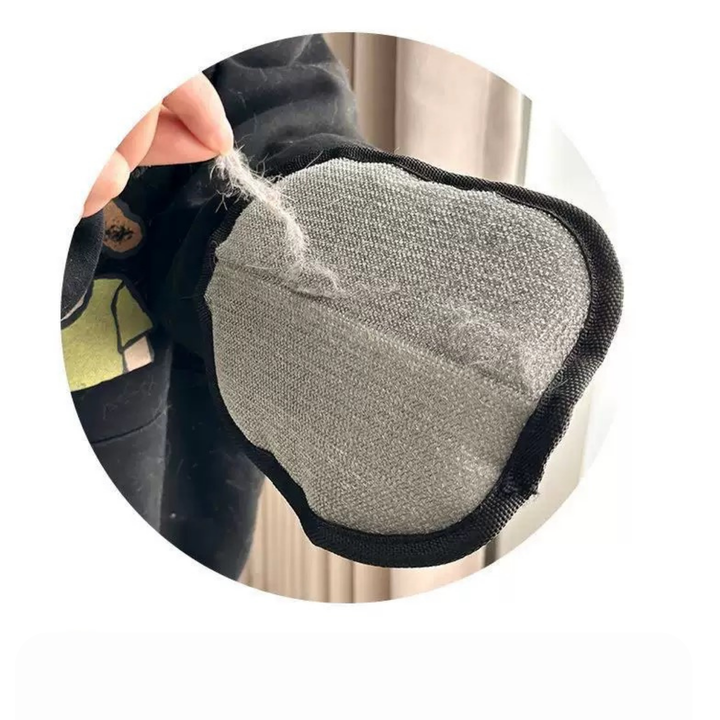 Guantes removedor de pelo electroestático con diseño