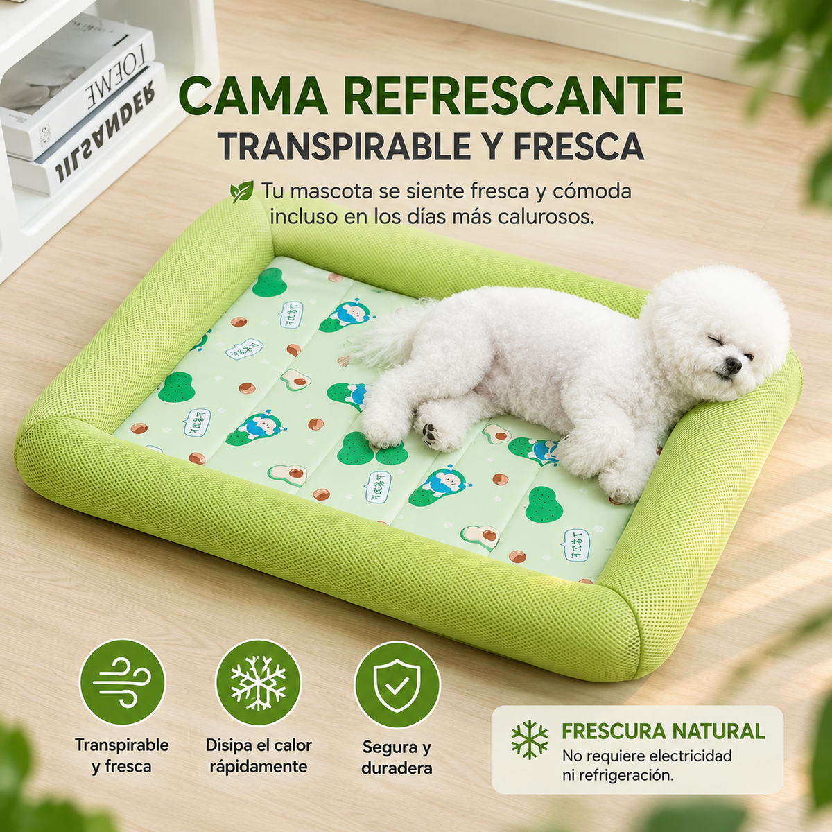 Cama impermebable para perros M10