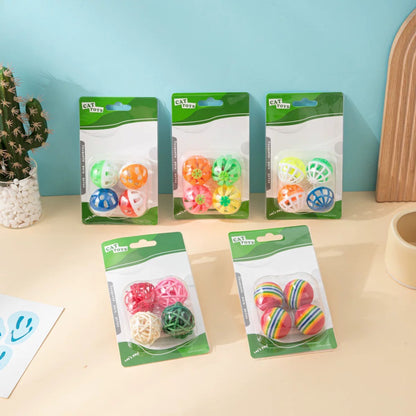 Juguetes para gatos pack de pelotas
