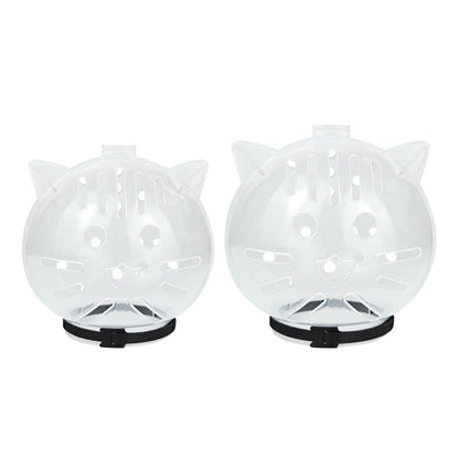 Bozal para gatos de plástico cara de gatito