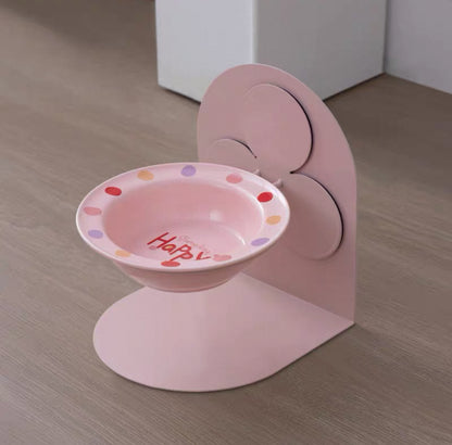 Plato de ceramica elevado ajustable con imán