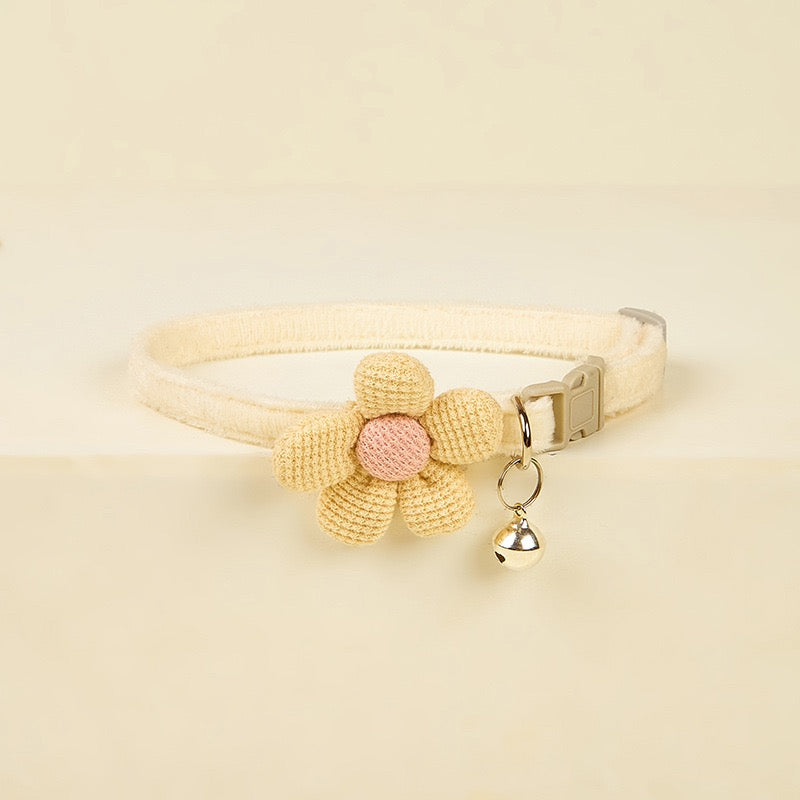 Collar para gatos de flor #1
