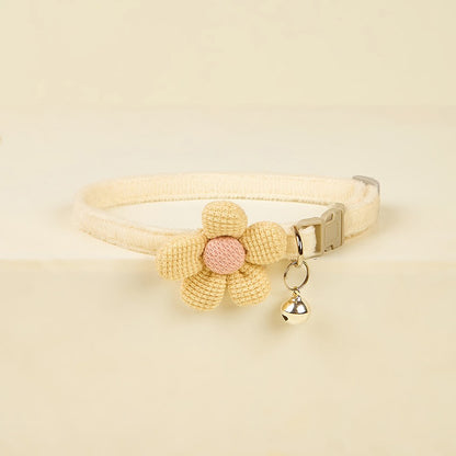 Collar para gatos de flor #1