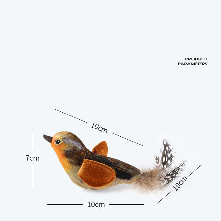 Juguete pájaro colgante con sonido