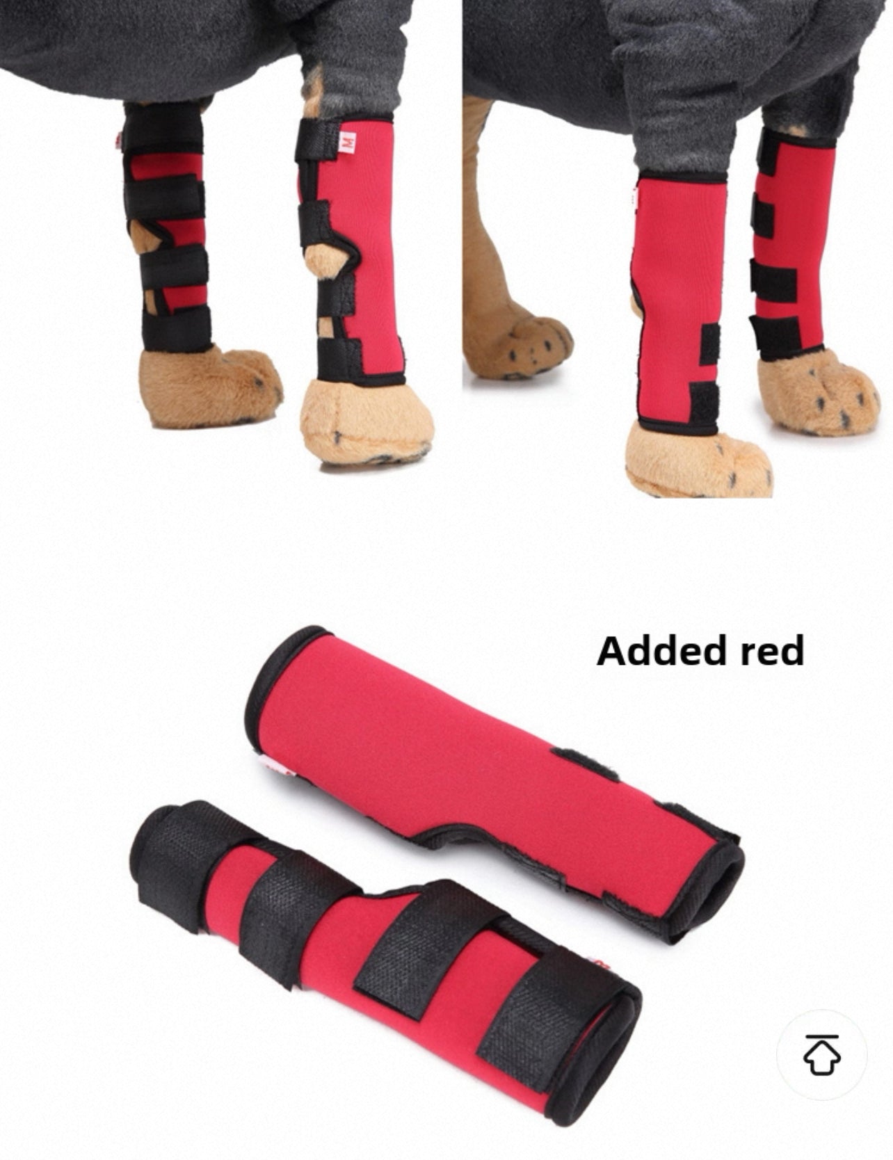 Soporte trasero y delantero para perros