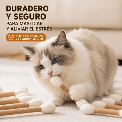 Juguete de gato hisopo 15cm