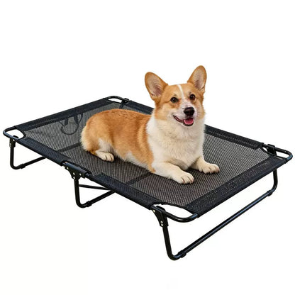 Cama elevada plegable para mascotas (tamaño XL hasta 45kg)