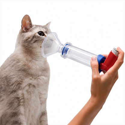 Espaciador para inhalador para perros y gatos