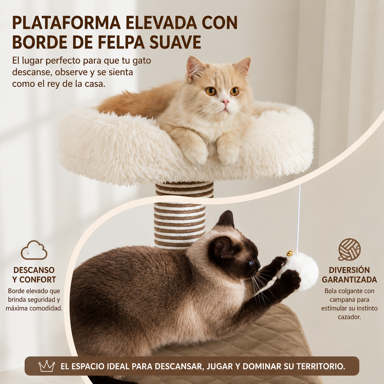 Torre de gato MODELO AQ085
