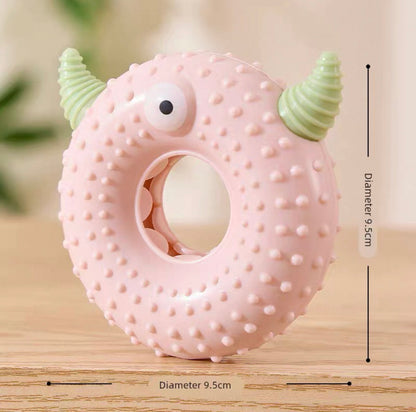 Juguete para perros de goma, limpieza dental