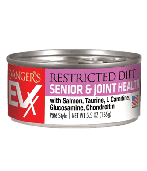 Comida Húmeda para Gato Evangers: Paté, senior, salmón 155g