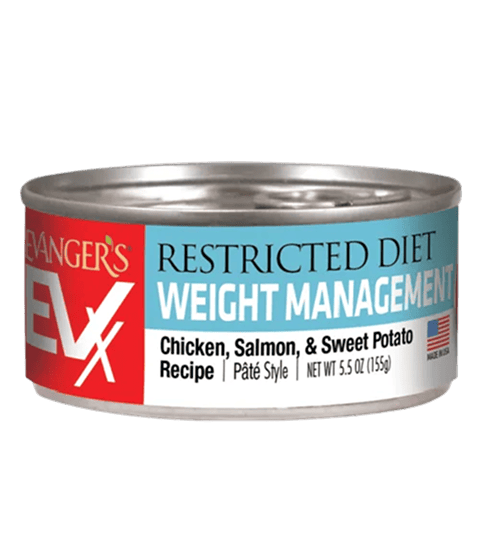 Comida Húmeda para Gato Evangers: Paté, dieta restringido, control de peso 155g